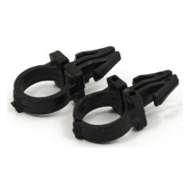 BLACK HANDLEBAR WIRE CLIPS