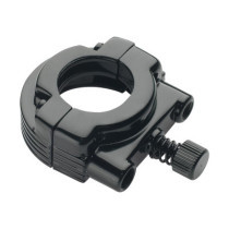  Throttle Clamp Set Black 1" Dual Cable 