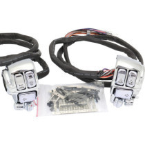  Backlit Hand Control Switch Kit Black 