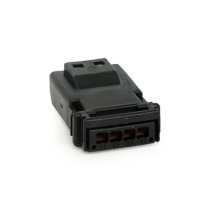 NAMZ, Deutsch MX-1900 connector. Black, receptable, 4-pins