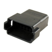 NAMZ, Deutsch connectors. Black, receptable, 12-pins