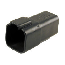 NAMZ, Deutsch connectors. Black, receptable, 6-pins