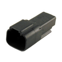 NAMZ, Deutsch connectors. Black, receptable, 2-pins