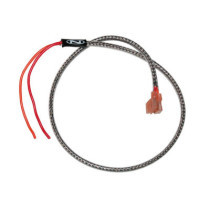 NAMZ, rear brake switch harness. Braided, 24"