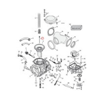 Jet needle (mid-range) CV carb. N72R