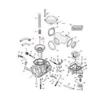 Jet needle (mid-range) CV carb. N72S