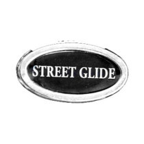 Biker Pins Street glide title pin