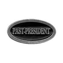 Biker Pins Past-president title pin