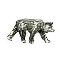 Biker Pins Black bear pin