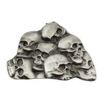 Biker Pins Heap of skulls pin