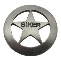 Biker pins Biker star pin