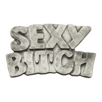 Biker Pins Sexy bitch pin