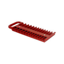 LISLE 1/4" MAGNETIC SOCKET HOLDER, RED