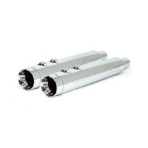 Kerker, Stout 4" slip-on muffler set. Chrome