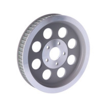 Reproduction OEM style wheel pulley 65T, 1-1/2" belt. Silver