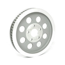 Reproduction OEM style wheel pulley 61T, 1-1/8" belt. Silver