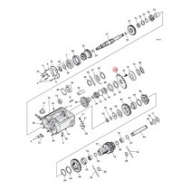 TRANSMISSION SPROCKET, 23T.