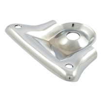 Mounting bracket for 7" Hydra headlamp. Chrome