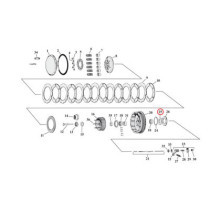 WASHER, CL.HUB BEARING .0975INCH