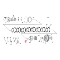 SPACERS CLUTCH, STD (1.530 INCH LONG)