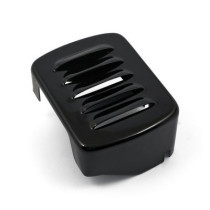 Custom coil cover, louvered. Black