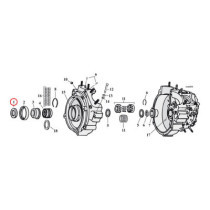 Sprocket shaft spacer shim. .150"