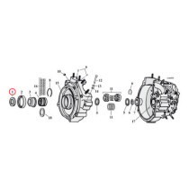 Sprocket shaft spacer shim. .180"