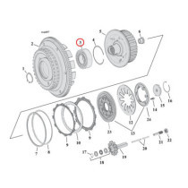 Bearing, clutch hub (double row)