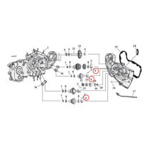 Camshaft bushing, outer. STD