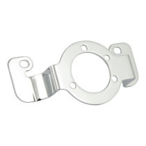 Air cleaner adapter bracket. Chrome