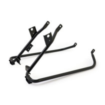 Saddlebag support bracket set. Black