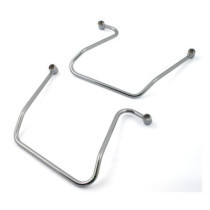 Saddlebag support kit. Chrome