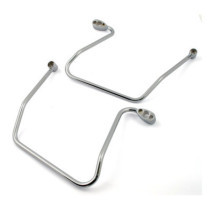 Saddlebag support kit. Chrome