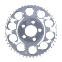 REAR SPROCKET, CHROME. 48T