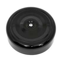 Air cleaner cover, Bobber Style. 7" diameter. Black