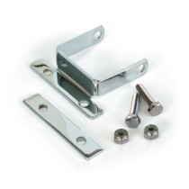 Coil mounting kit. Chrome