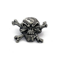 Bad Bones Crossbones skull pin