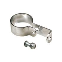 Sportster 1-3/4" header support clamp chrome