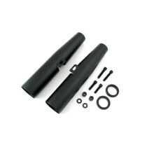 MCS, fork shrouds for 39mm forks. Black