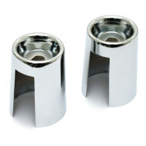 Shock stud cover kit. Chrome