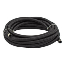 Braided hose 5/16" (8mm). Black nylon