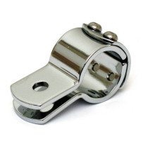 3-piece clamp 1-1/4". Chrome steel