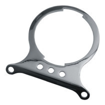 Mounting bracket, speedometer. Chrome