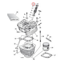 Manley, valve key set (8)