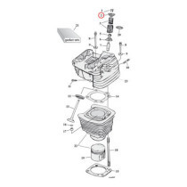 Manley, valve spring top collar set. Steel