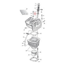 Manley, lower valve spring collar set