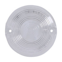 Replacement 3" bullet turn signal lens. Clear