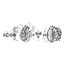 RET.RINGS,SPROCKET SHAFT BEARING