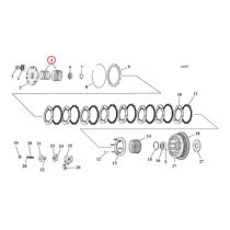 CLUTCH SPRING, HEAVY-DUTY