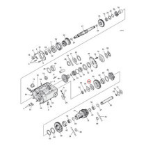 WASHERS COUNTERSHAFT GEAR END, .078